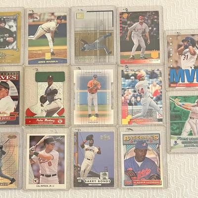 14 - Collectible Baseball Cards Chip Jones & Vladimir Guerrero Rookies #4