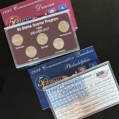 1999 50 State Quarters Commemorative Set, Philadelphia and Denver