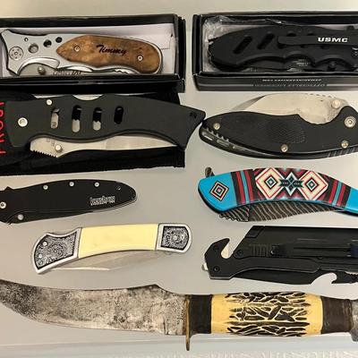 Collection Of Vintage Knives 