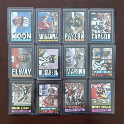 1985 Topps Football Card Complete Set. Warren Moon Rookie Card, Montana, Elway and More