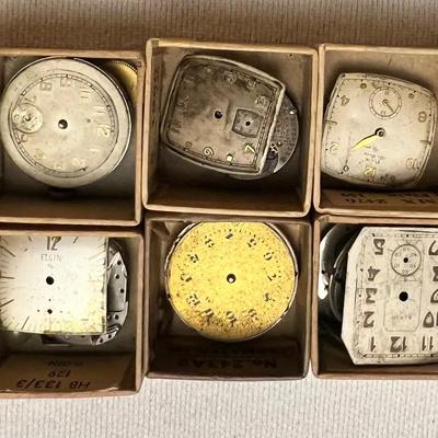 Antiques Elgin Ladies/Mens Watch Movements & Parts #3