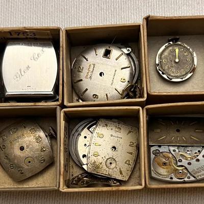 Antiques Bulova Ladies/Mens Watch Movements & Parts #2