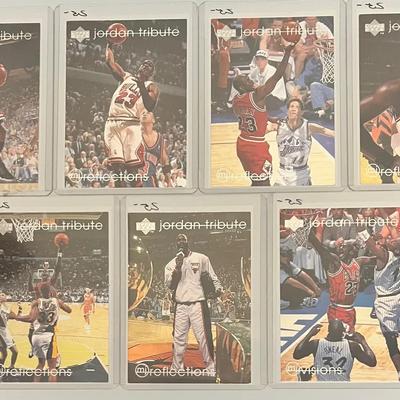 7 - Collectible Michael Jordan Basketball Cards, #3