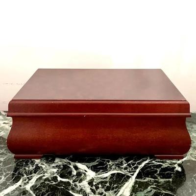 Mahogany Burl Jewelry Box