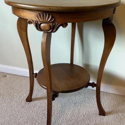 Vintage Gueridon Accent Table