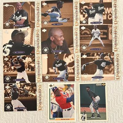 12 - Collectible Michael Jordan Baseball Cards, #4