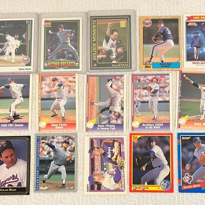 15 - Collectible Nolan Ryan Baseball Cards #2