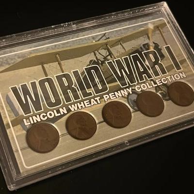 WWI Lincoln Wheat Penny Collection