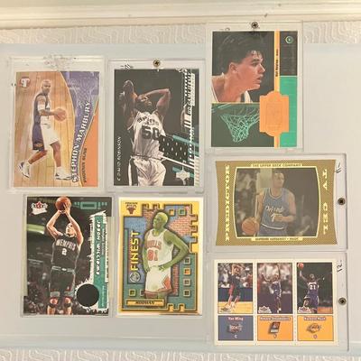 7 - Collectible Jersey Relic & Other Basketball Cards, Numbered  