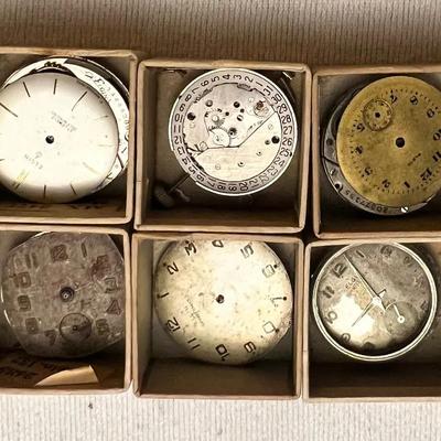 Antiques Elgin Ladies/Mens Watch Movements & Parts #2