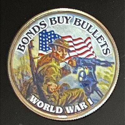 “Bonds Buy Bullets WWI” Half Dollar