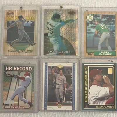 6 - Collectible Mark McGwire Baseball Cards, #2