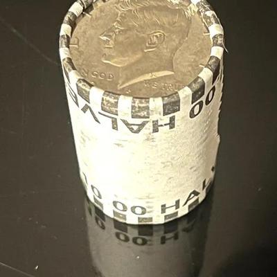 Kennedy Clad Half Dollar $10 Bank Roll (20 Coins)