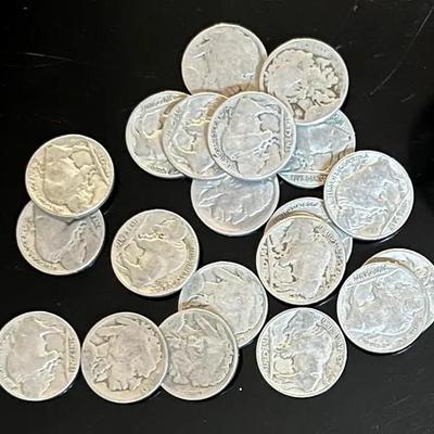 20 Buffalo Nickels