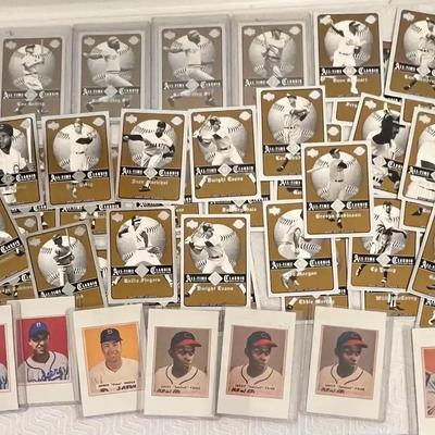 40+ Collectible UD All-Time Classis Baseball Cards, Ruth, Gehrig, Morgan, Paige & More