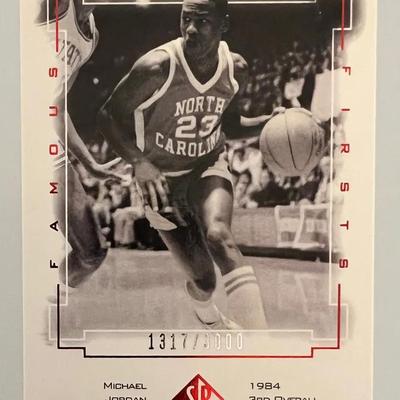2000 Upper Deck Michael Jordan Top Prospects Basketball Card, Numbered
