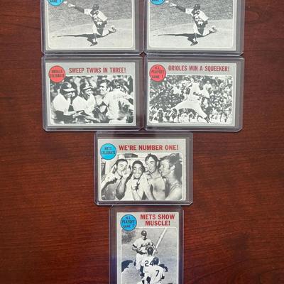 1970 Topps Baseball Cards. World Series Highlights. Tom Seaver, and More