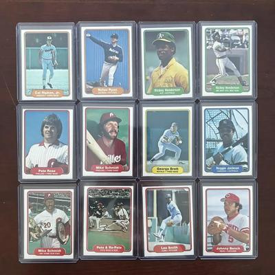 1982 Fleer Baseball Complete Set. Cal Ripken Jr. Rookie, Nolan Ryan, Pete Rose and More