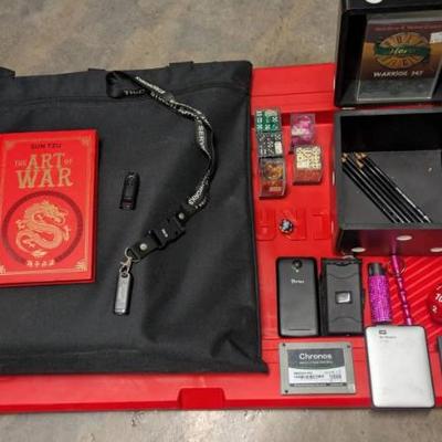WST042 The "ART OF WAR" Storage Items. Up for Auction!