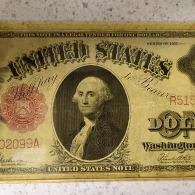 WST123 (1) 1917 "UNITED STATES DOLLAR" Currency for Collectors.