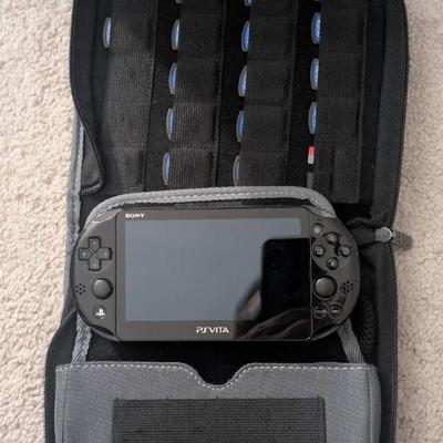WST071 Mobile PlayStation "Vita" Handheld Set with (14) Games.
