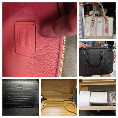 WST122 "COACH" Bags and Designer Keepsake Box: See Pictures 