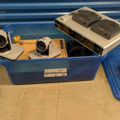 WST110 "POLYCOM" Video System Equipment. Up for Auction!