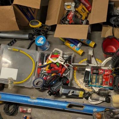 WST111 Entire Storage Locker! "What you See is What you Get." Carpenter Tools and All! See Pictures!