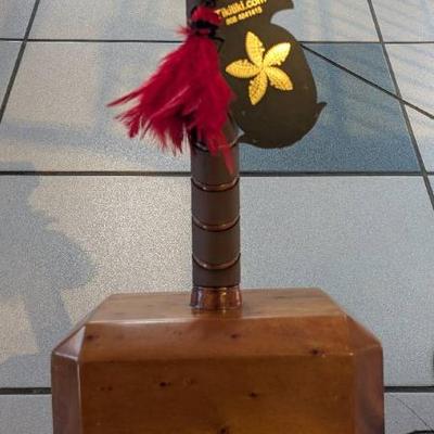 WST018 Custom Made Hawaiian "THOR'S HAMMER!" Awesome and Beautiful! #1.