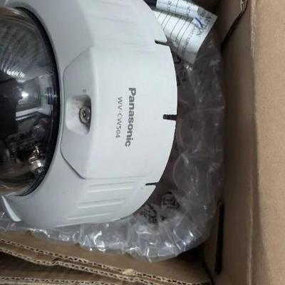 WST118 Unused "Panasonic" Color CCTV Security Camera and Equipment.