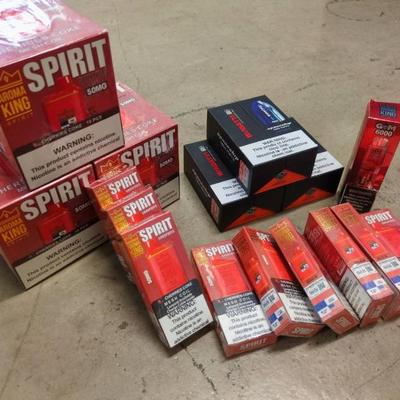 WST040 New Cherry Cola, Raz Ice and Candy Guava "Vaporizing Products".