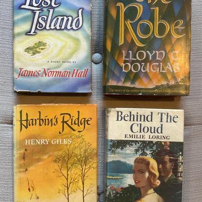 A Collection of Vintage Hardcover Novels (1940s-1950s)