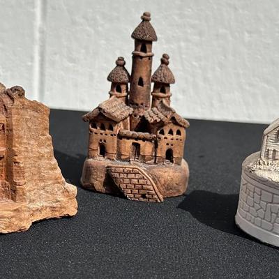 Charming Collection of Miniature Architectural Figurines