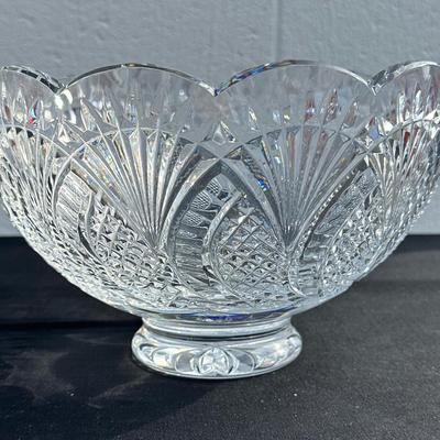 Vintage Waterford Crystal Footed Bowl