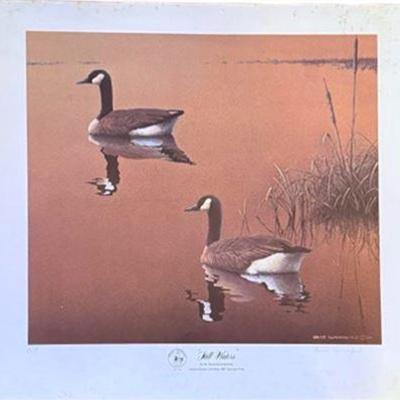 Lot 011-066  
Bruce Summerfield Hand Signed AP Lithograph, “Still Waters”, 1987