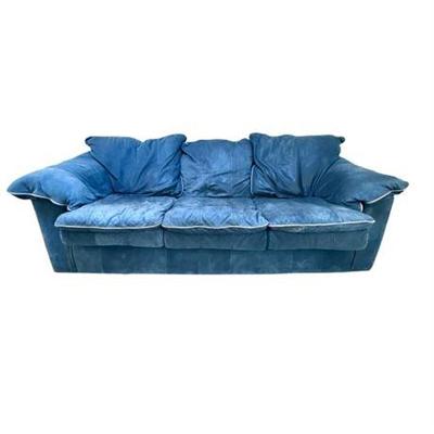 Lot 011-004   
Suede Sofa