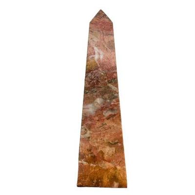 Lot 006   
Solid Pink Marble Obelisk