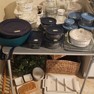 Corningware and Pyrex