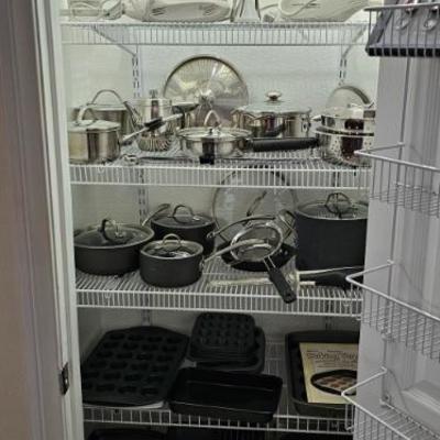 Pots and pans and bakeware