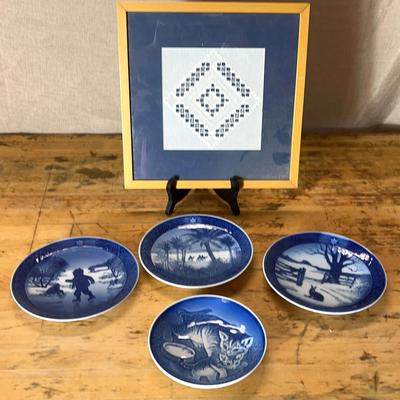 Bavarian Plates And More Blue Decor 