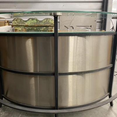 Modern Industrial Manhattan Bar