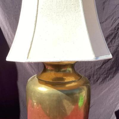 Large Brass Lamp
