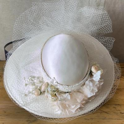 Stunning Suzanne Millinery 1980’s Hat With Orginal Box 