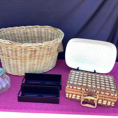 Housewarming Basket, Magnetic Spice Racks, Picnic Basket, Platter And More