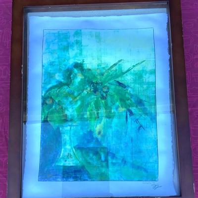 Abstract Fruit Watercolor From ‘92