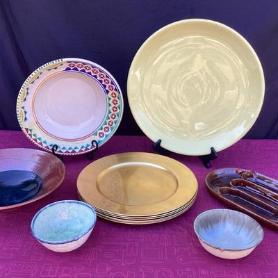Platters, Chargers, Pottery And More