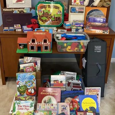 Vintage Children's Books, Games & Toys Collection