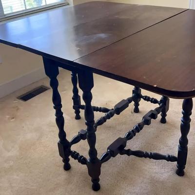 Vintage Drop Leaf Dining Table