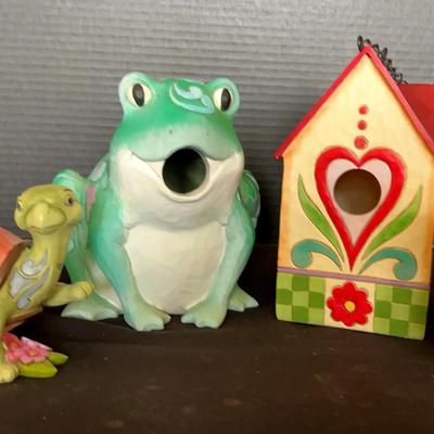 Jim Shore Collectibles and Turtle Figurine