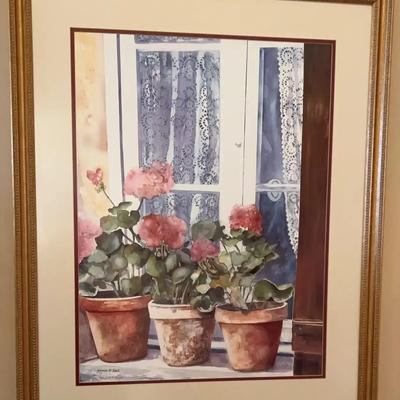 Limited Edition Floral Print by Janice R. Beck